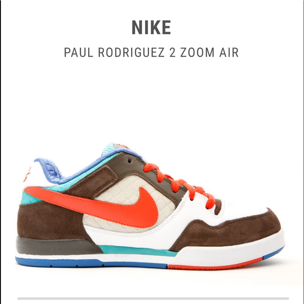 Nike Paul Rodriguez 2 Zoom Air 2007 size 8